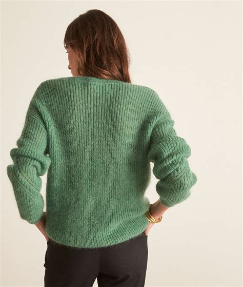 Pull oversize en laine .